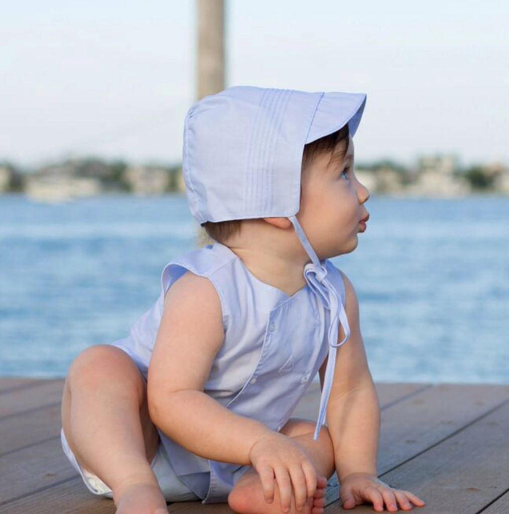 Boys Pintucked Bonnet