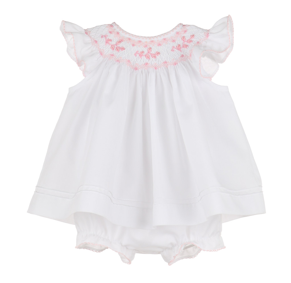 Smocked Feston Bishop Dress