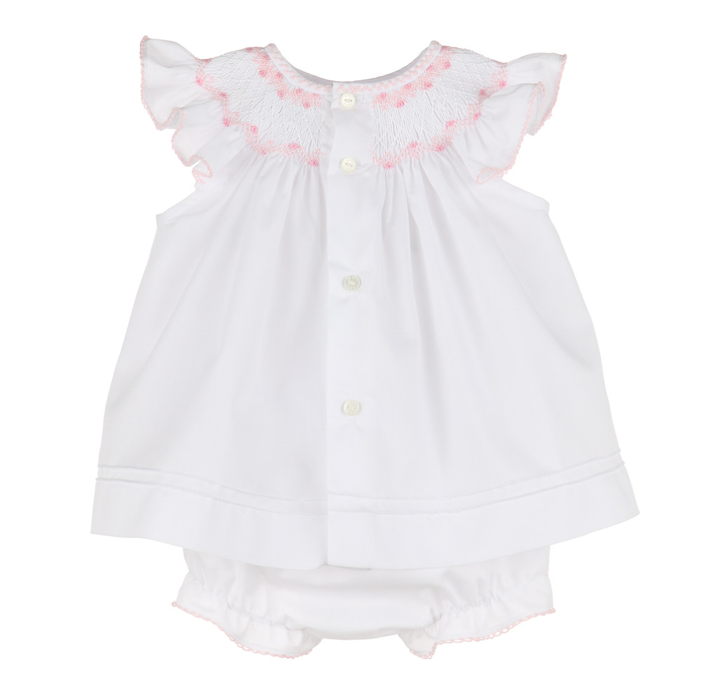 Smocked Feston Bishop Dress