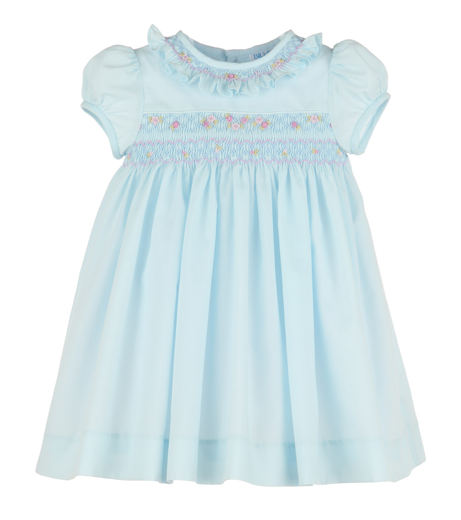 Classic Smock Dress - Blue