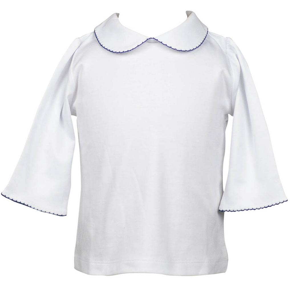 3/4 Sleeve Shirt - Navy