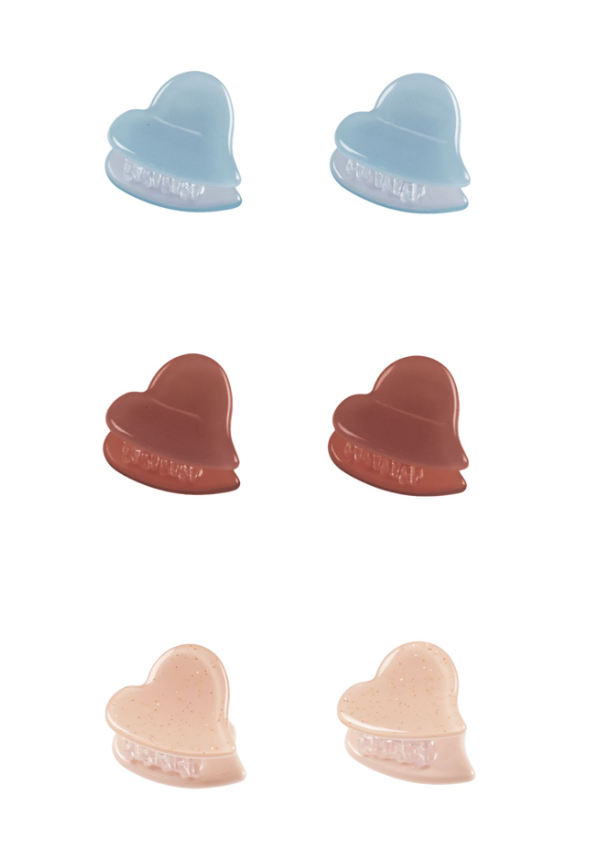 Heart Mini Clips