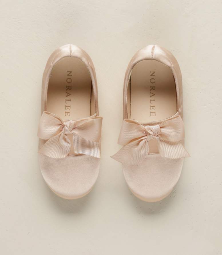 Bow Ballet Flat - Antique 