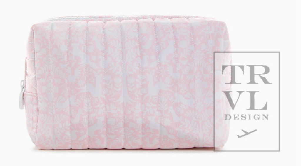 Quilted Stroller Bundle in Woodland Pink