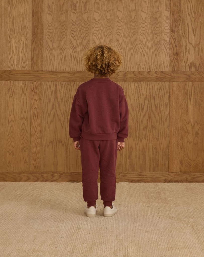 Relaxed Sweatshirt - Burgundy