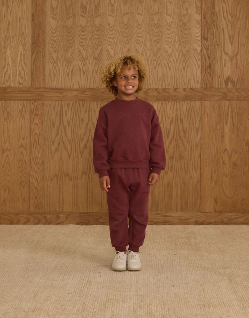 Relaxed Sweatpant - Burgundy