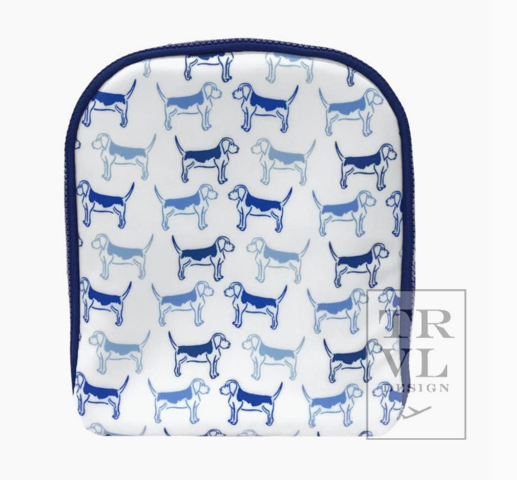 Bring It Lunch Bag - Puppy Love Blue