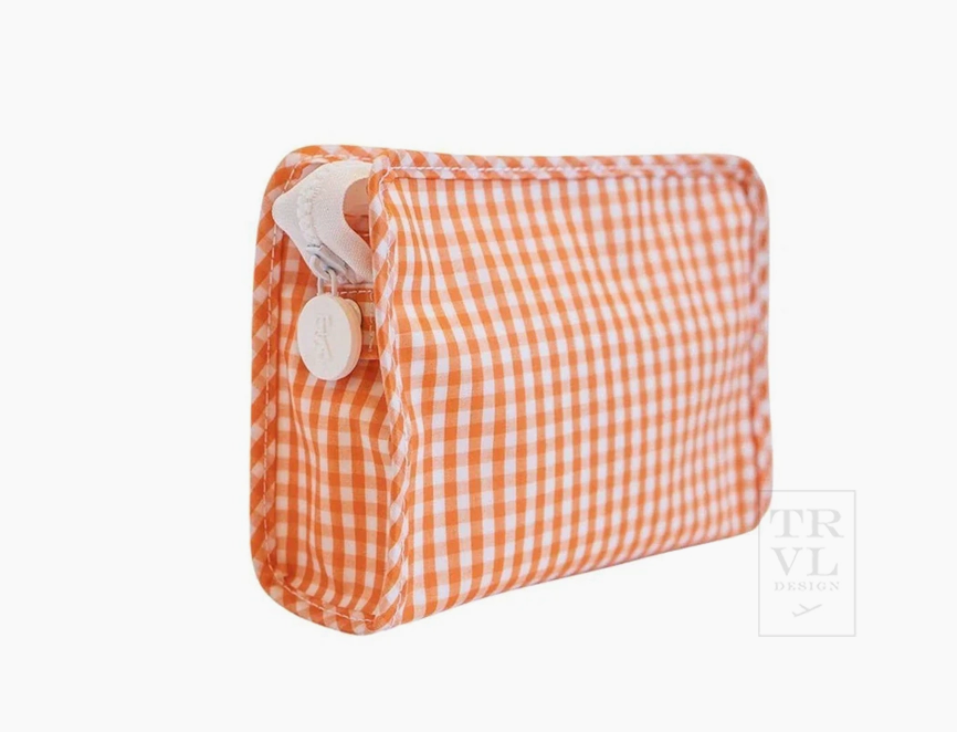Roadie Small - Gingham Orange