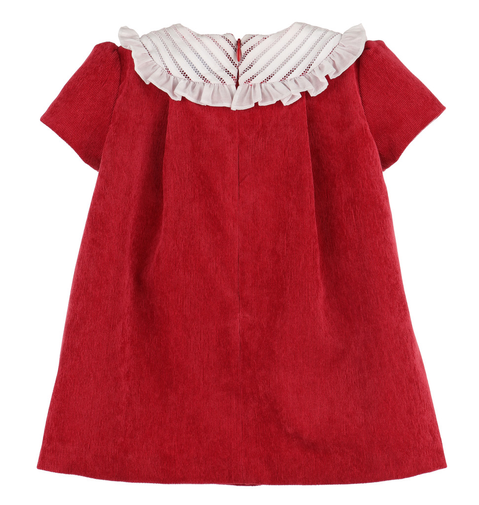 Randalls Bib Dress - Red