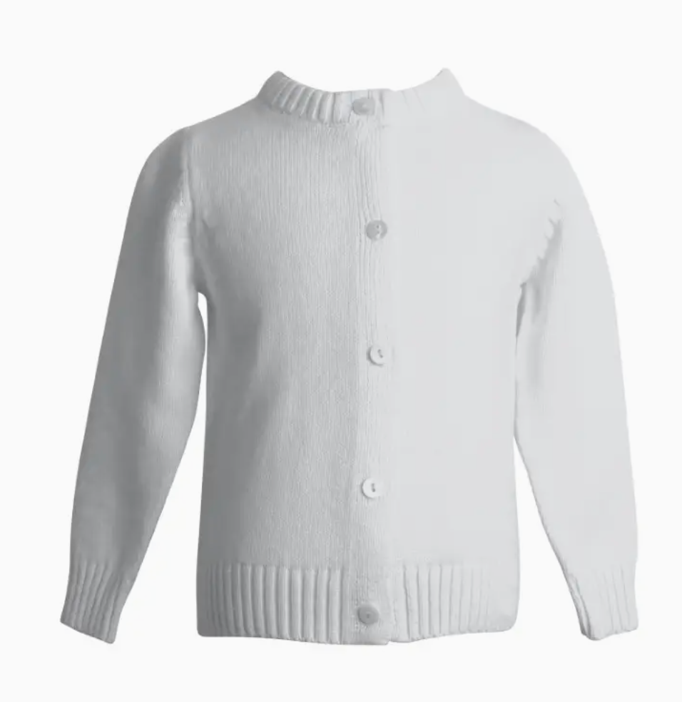 Carey Cardigan - White