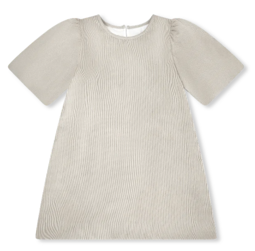 Hallie Dress - Khaki Corduroy