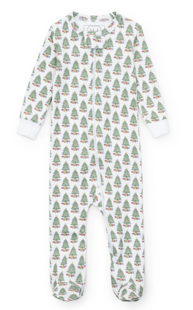 Parker Zipper Pajama - Under the Christmas Tree