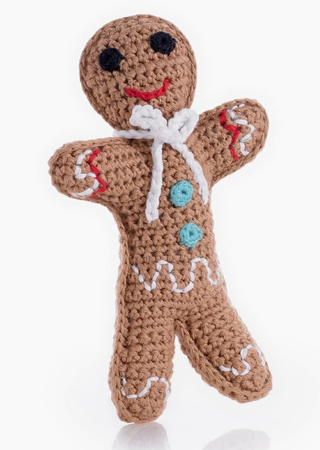 Gingerbread Man Rattle