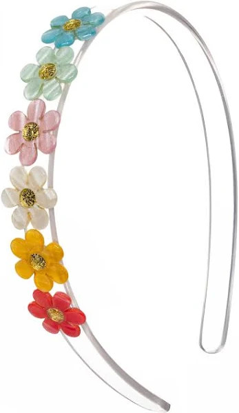 Daisy Flower Pastel Pearl Headband