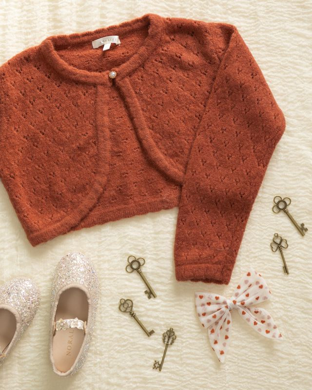 Bolero Sweater - Red