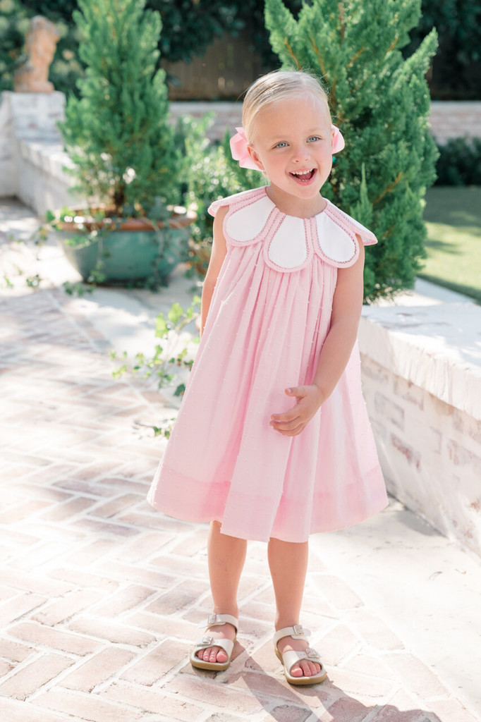Dotted Swiss Tulip Dress