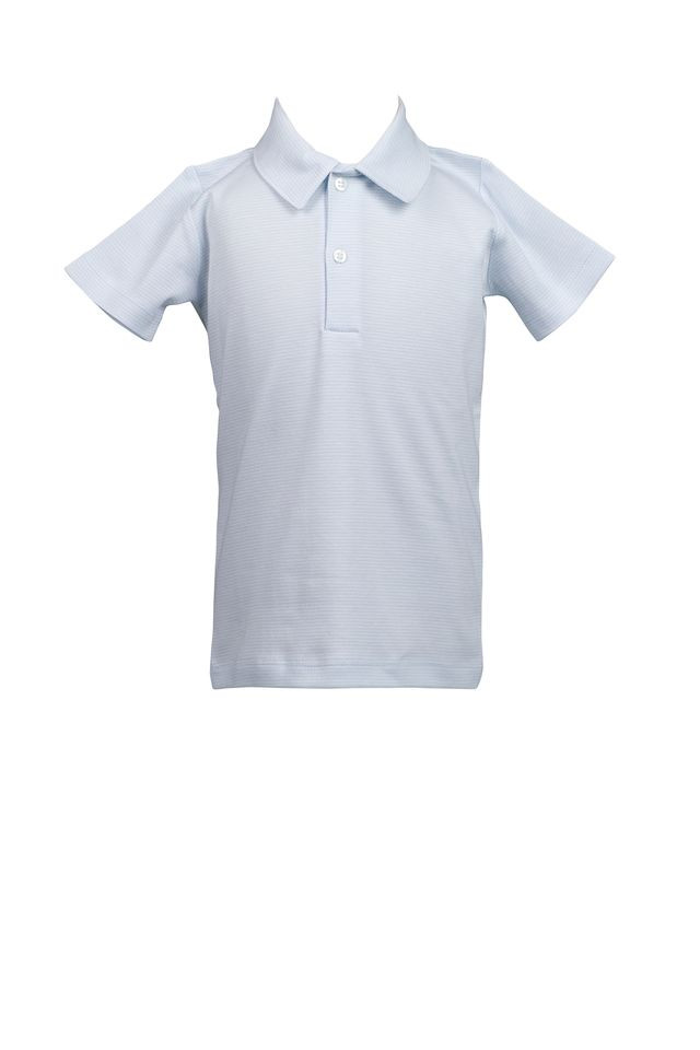 Pima Sky Blue Polo