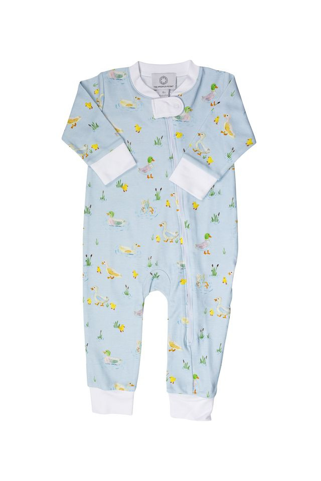 Puddles Zipper PJ (no feet)