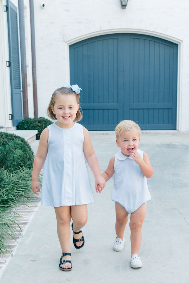 Light Blue Stripe Boy Bubble