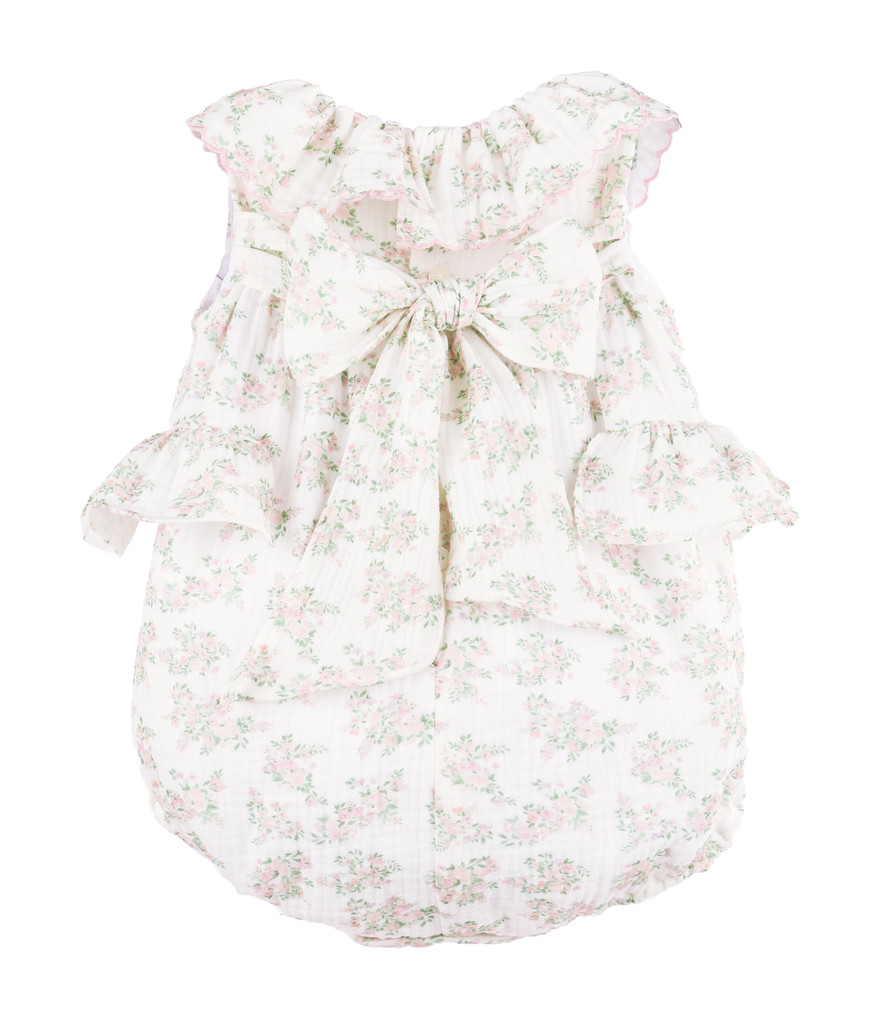 Floral Bluffs Ruffle Bubble Pink