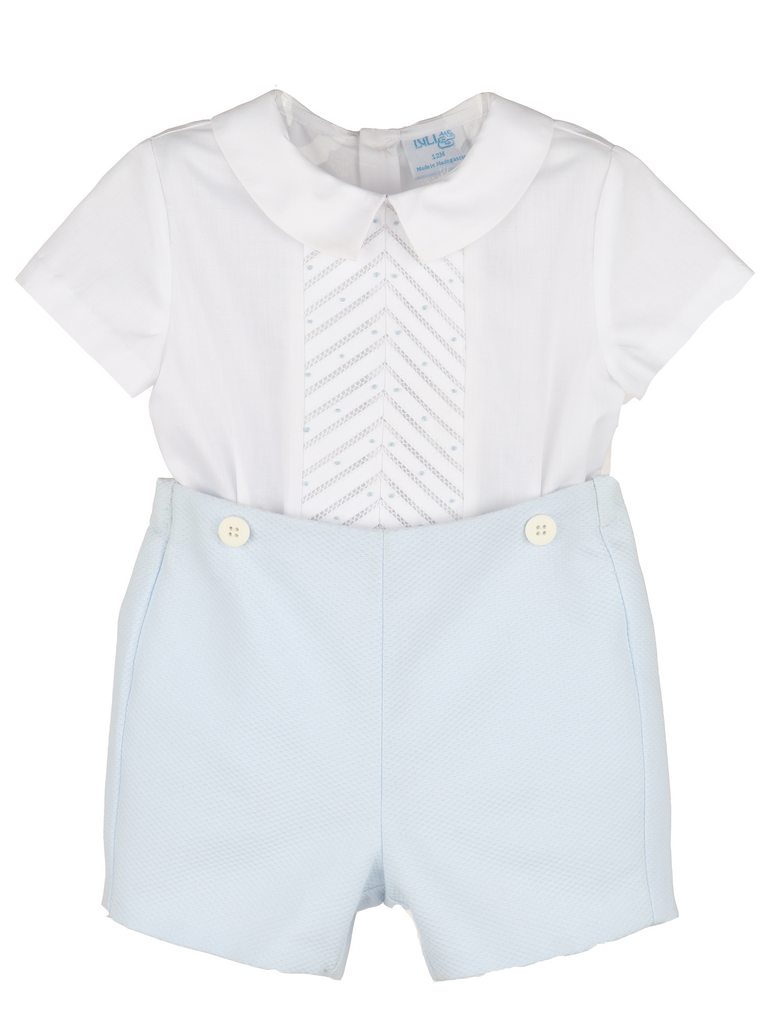 Pique Randal Set Blue