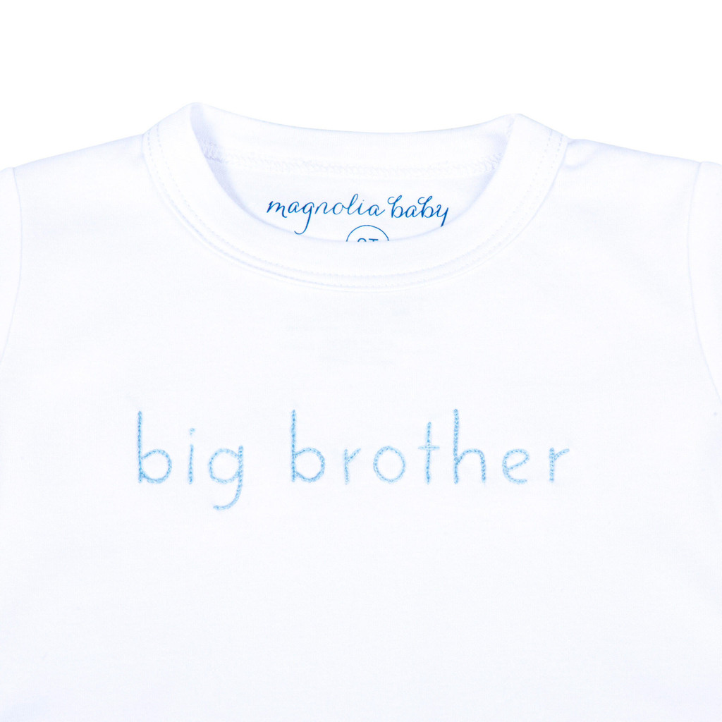 Big Brother Embroidered Pajamas
