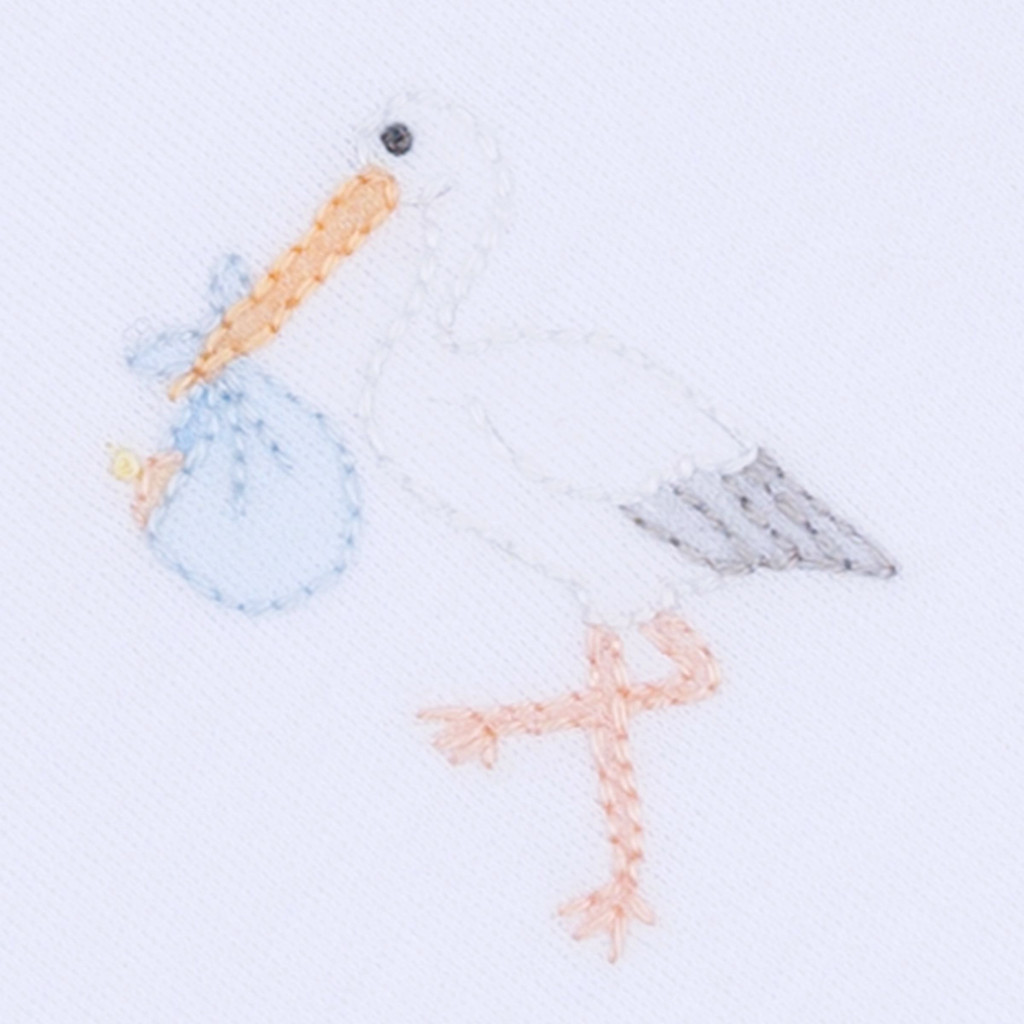 Vintage Stork Light Blue Converter Gown