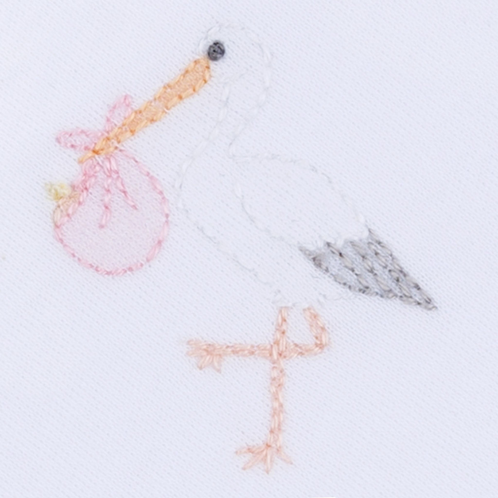 Vintage Stork Pink Hat
