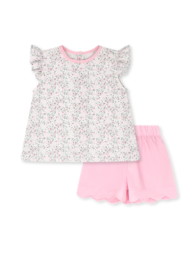 Angel Short Set - Belle Bunny Floral