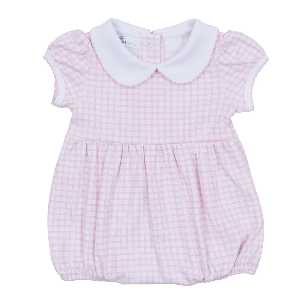 Peek-A-Boo Wishes Pink Collared Bubble