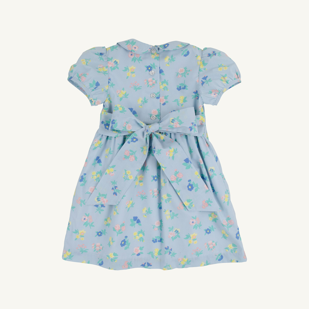 Cindy Lou Sash Dress Broadcloth - Little London Flowers