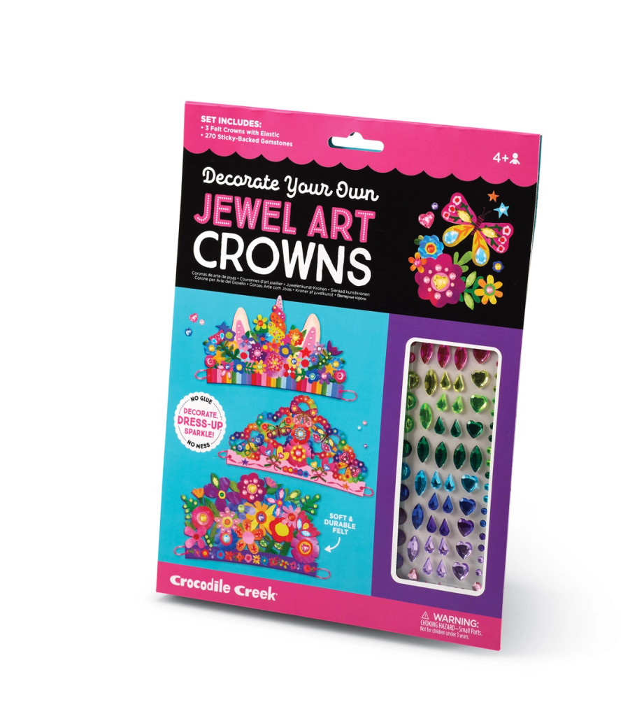 Jewel Art Crowns - Unicorn Flowers