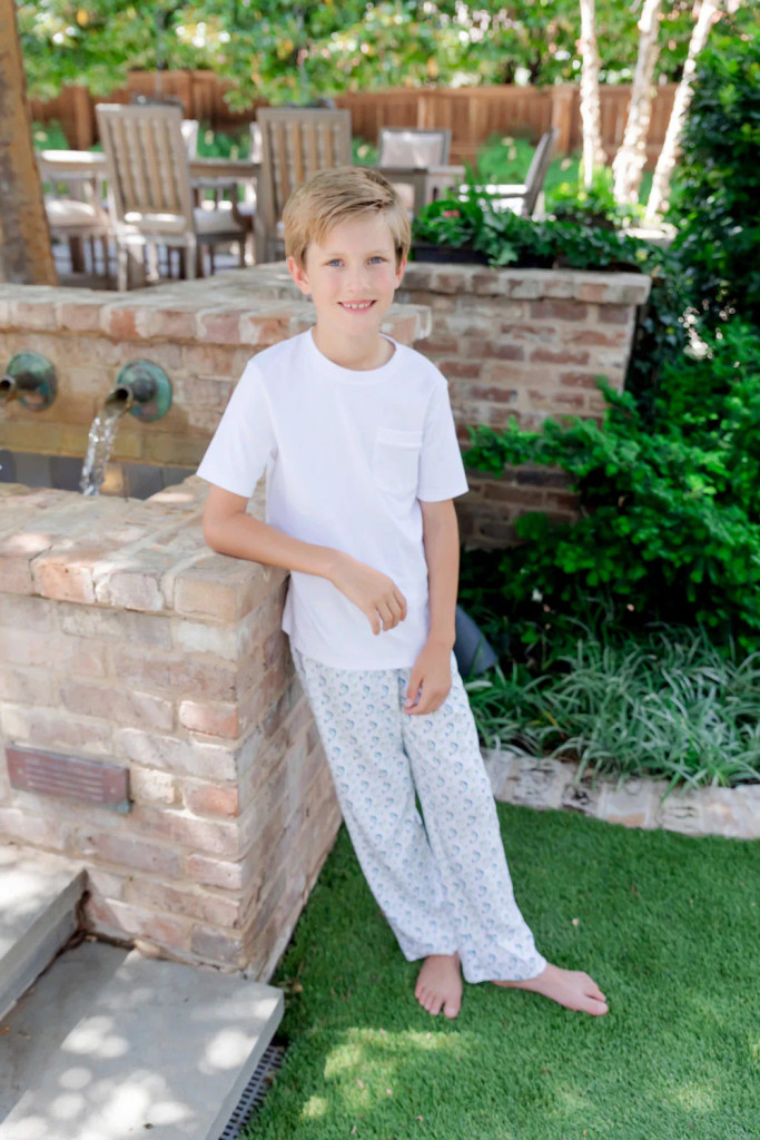 Beckett Boys Hangout Pant - Jumping Trout