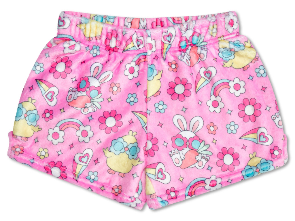 Flower Chicks Plush Shorts