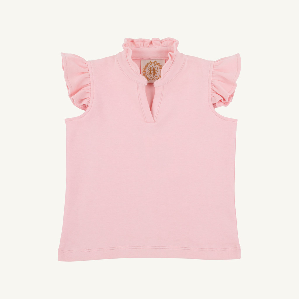 Rosie Ruffle Top Heavy Weight - Sandpearl Pink