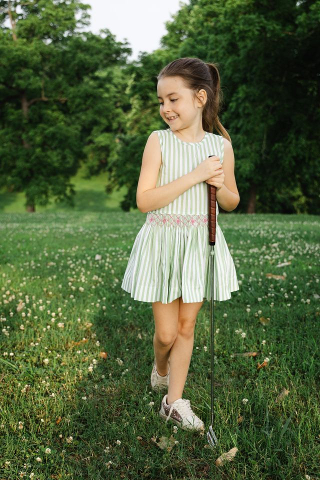 Rory Dress - Bermuda Stripe