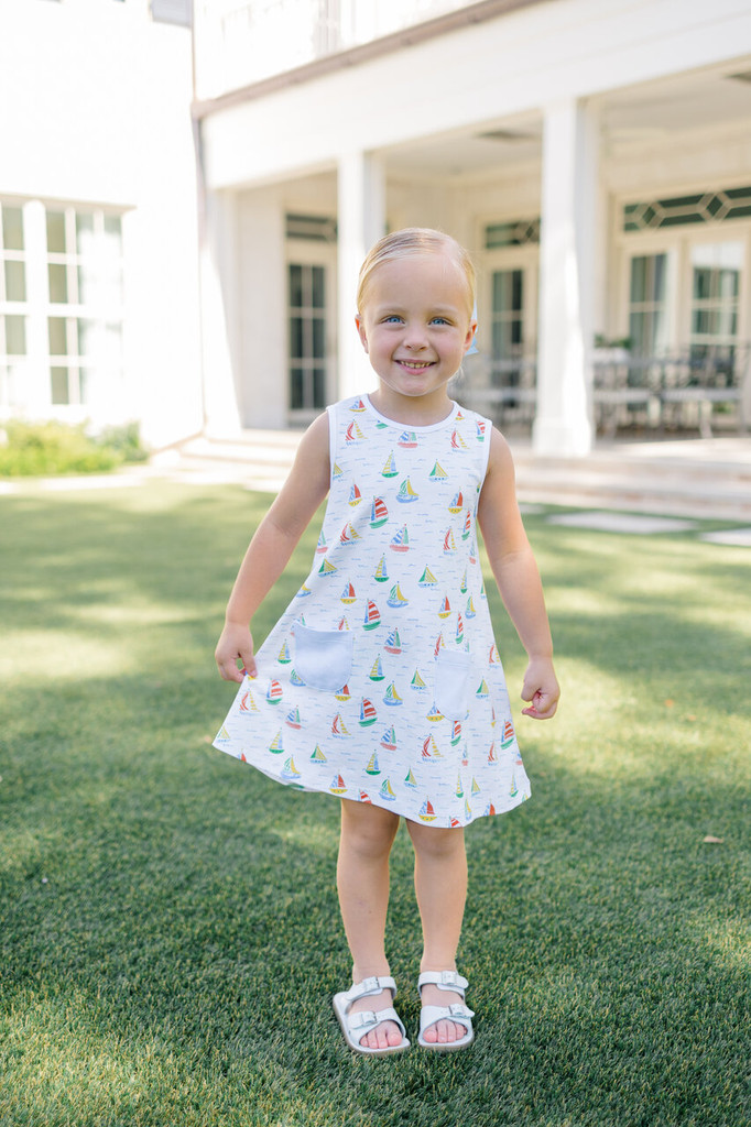 Sleeveless Dress - Yacht
