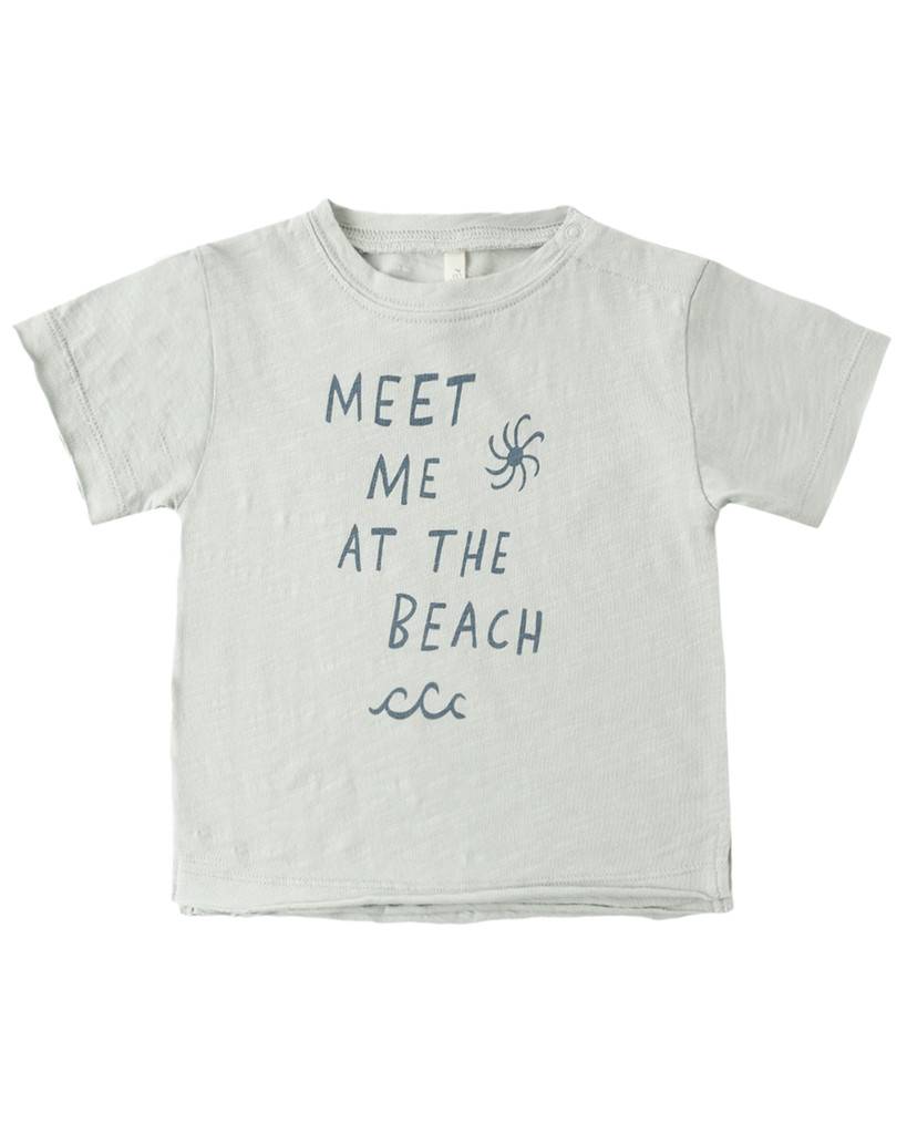 Raw Edge Tee - Meet Me At The Beach