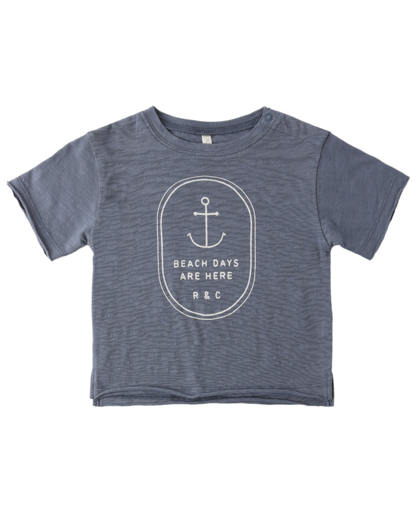 Raw Edge Tee - Beach Days