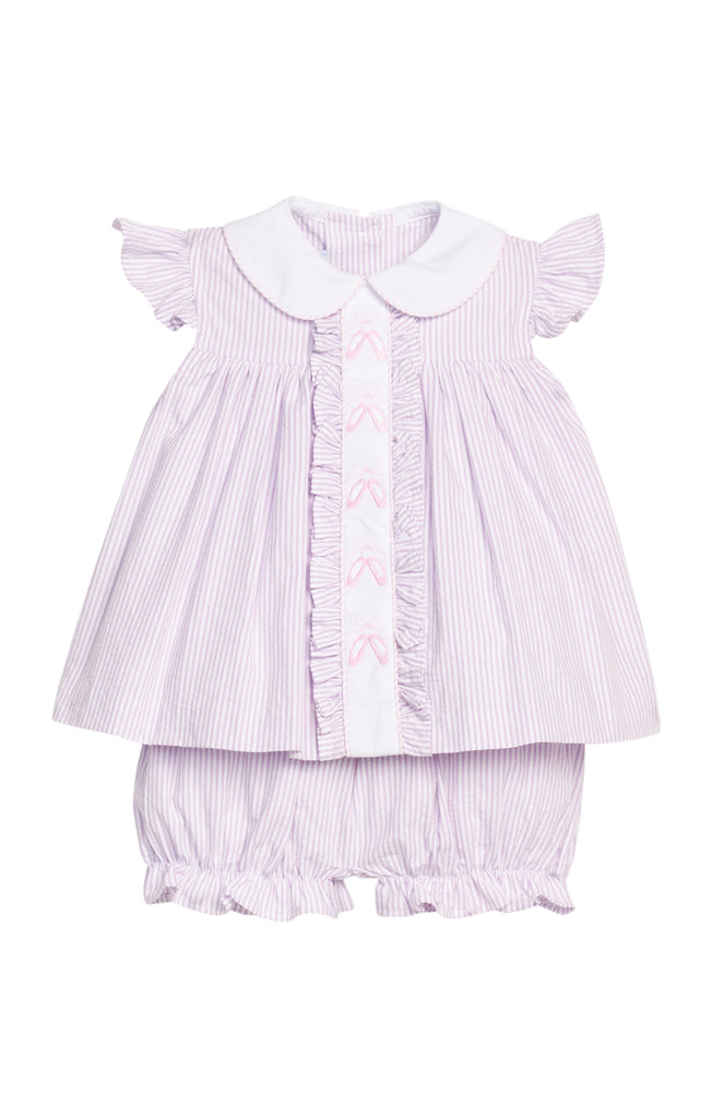 Ruffled Sally Bloomer Set - Ballet