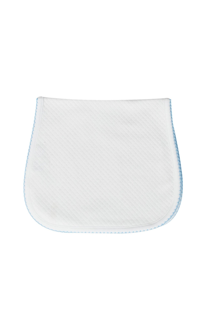 Milano Baby Burp Cloth - Blue