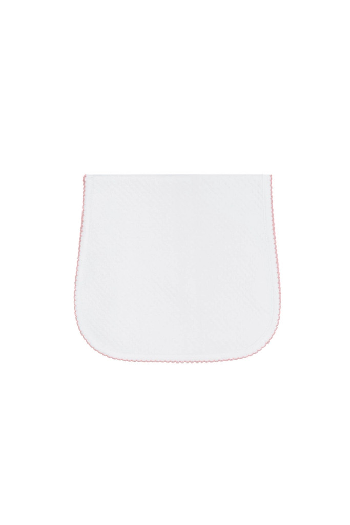 Milano Baby Burp Cloth - Pink