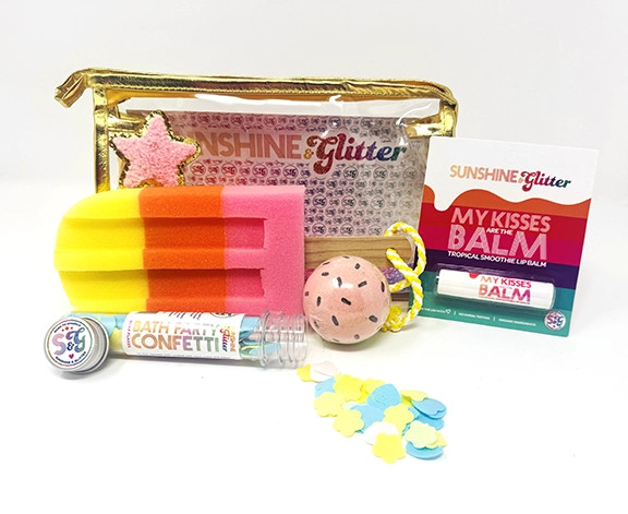 Summer Vibes Bath Gift Set