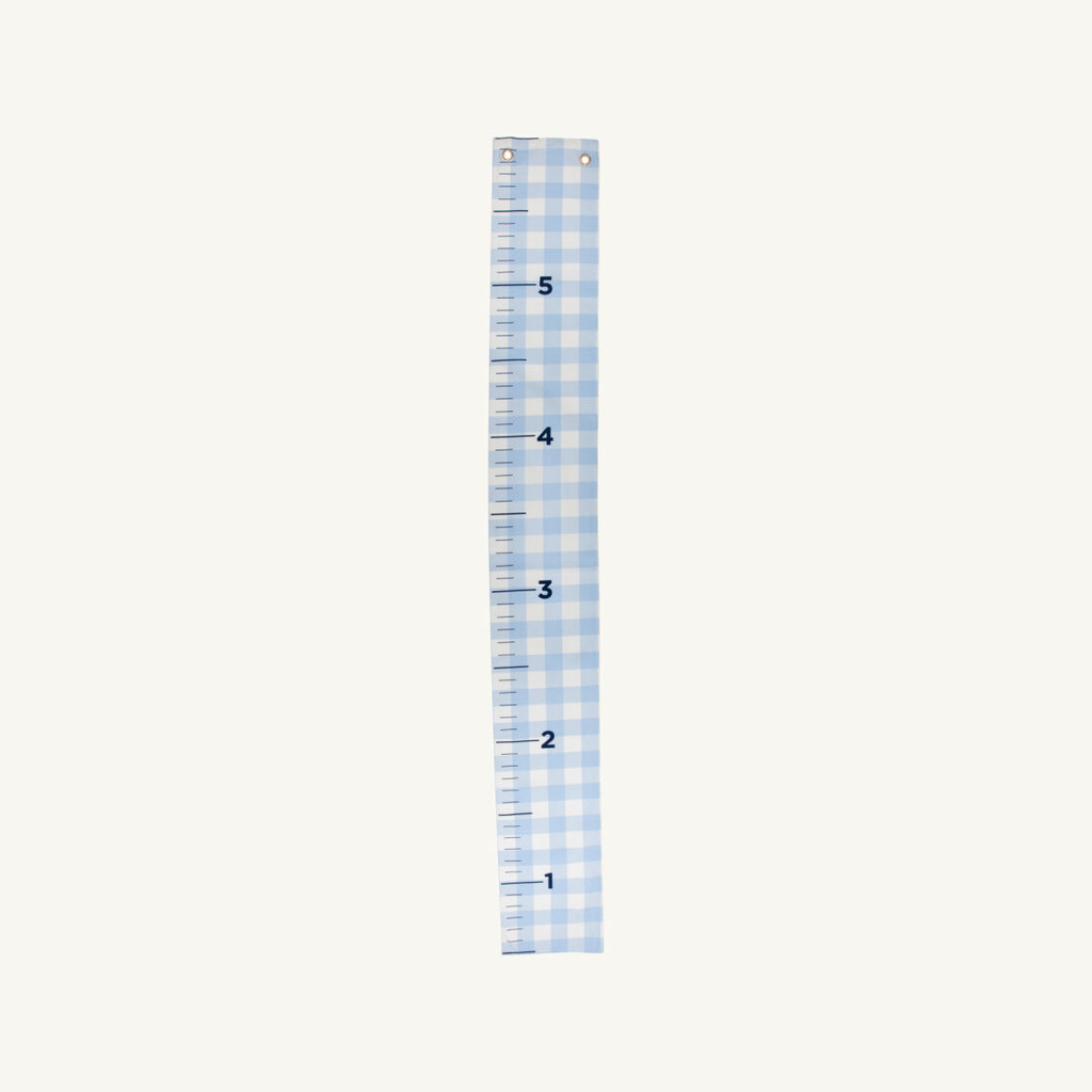 Grow Baby Grow Chart - Beale Street Blue Gingham