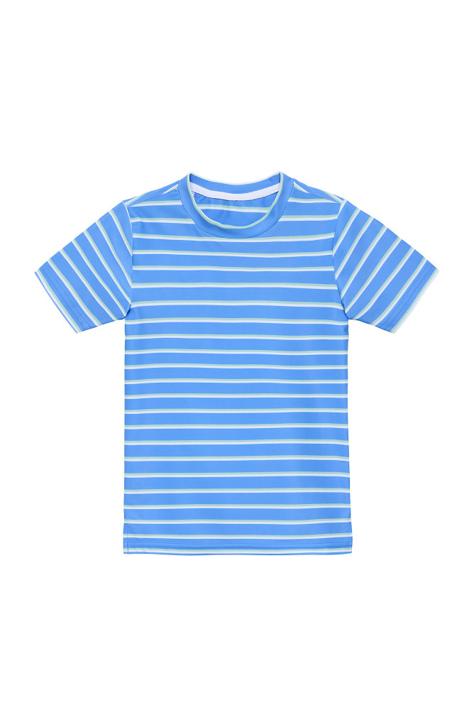 Sky Blue Baseline Stripe Practice Shirt