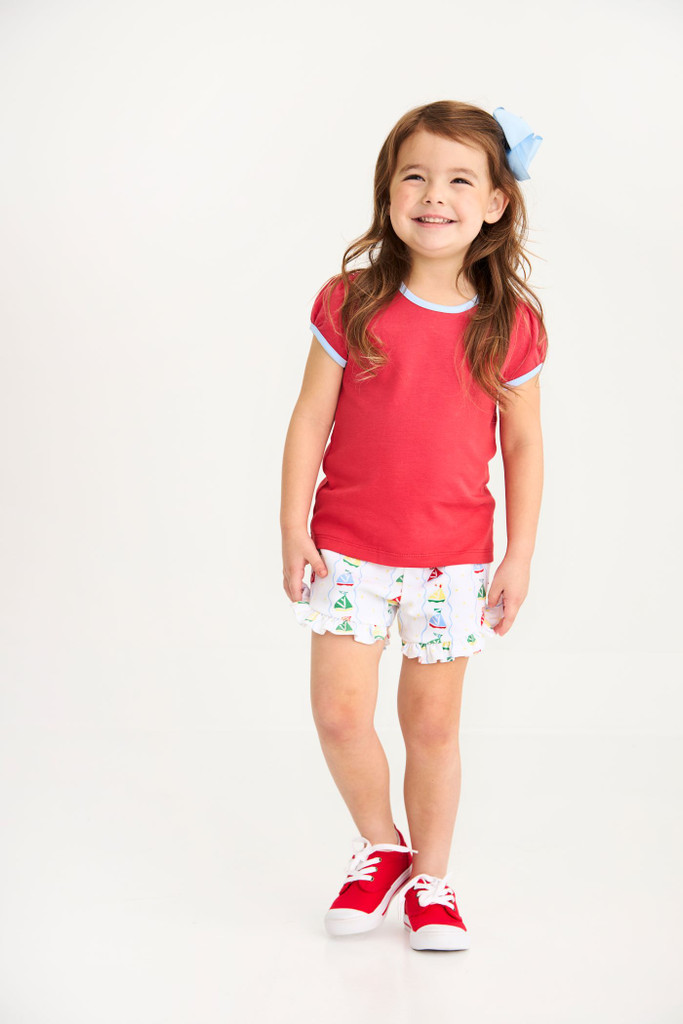 Penny's Play Shirt - Richmond Red/Beale Street Blue