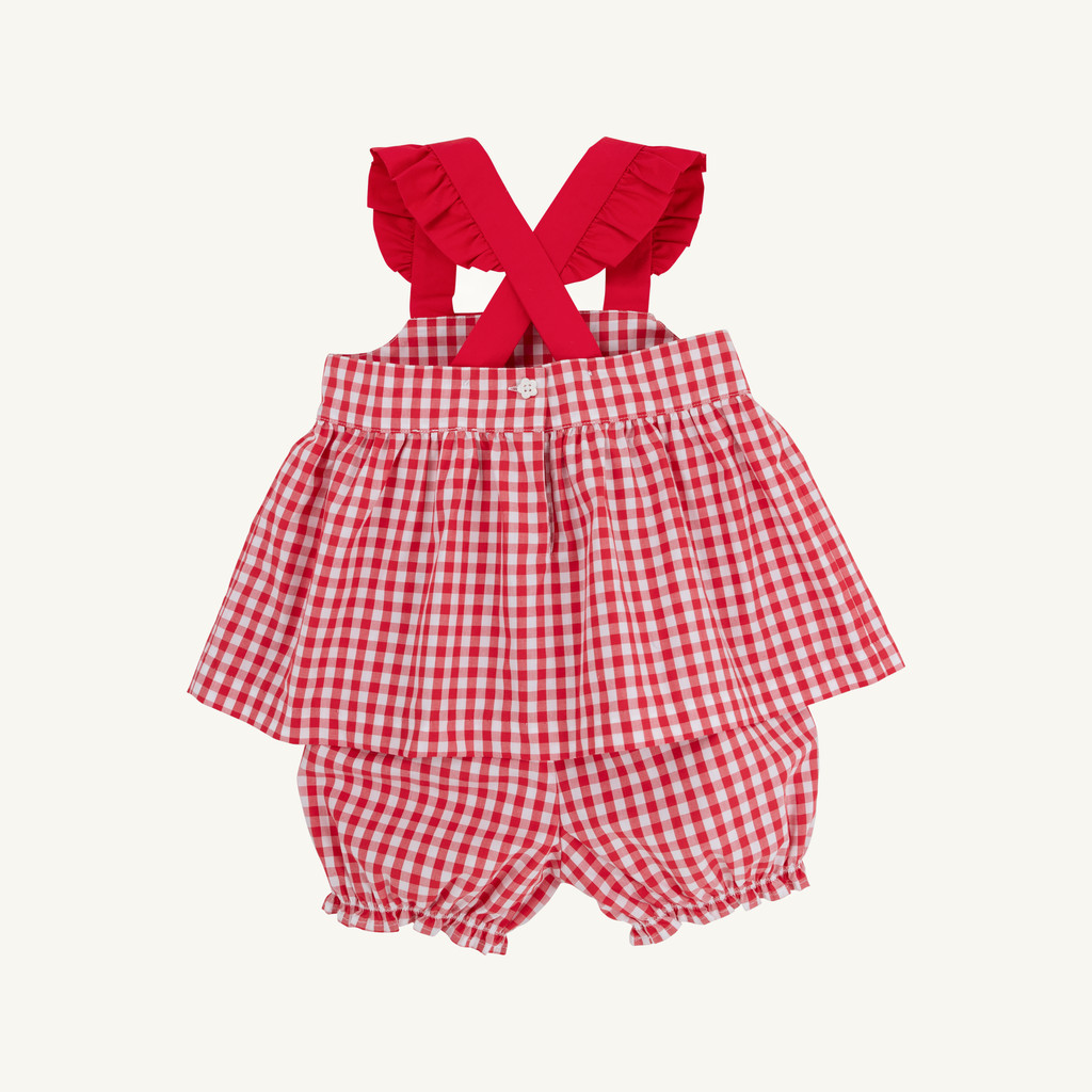 Nancy's Novelty Set Woven Dyed Yarn - Richmond Red Gingham/Richmond Red/Watermelon