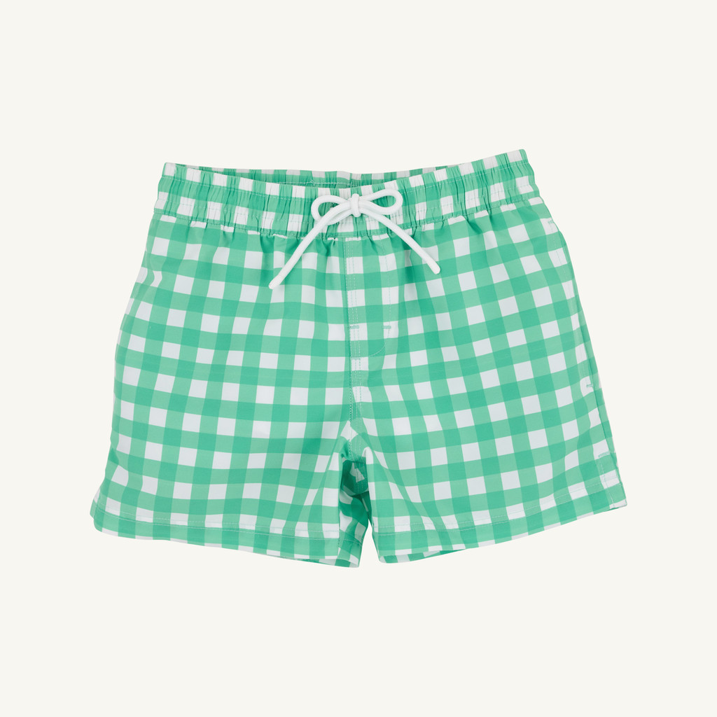 Tortola Swim Trunks - Gibson Island Green/Worth Ave White