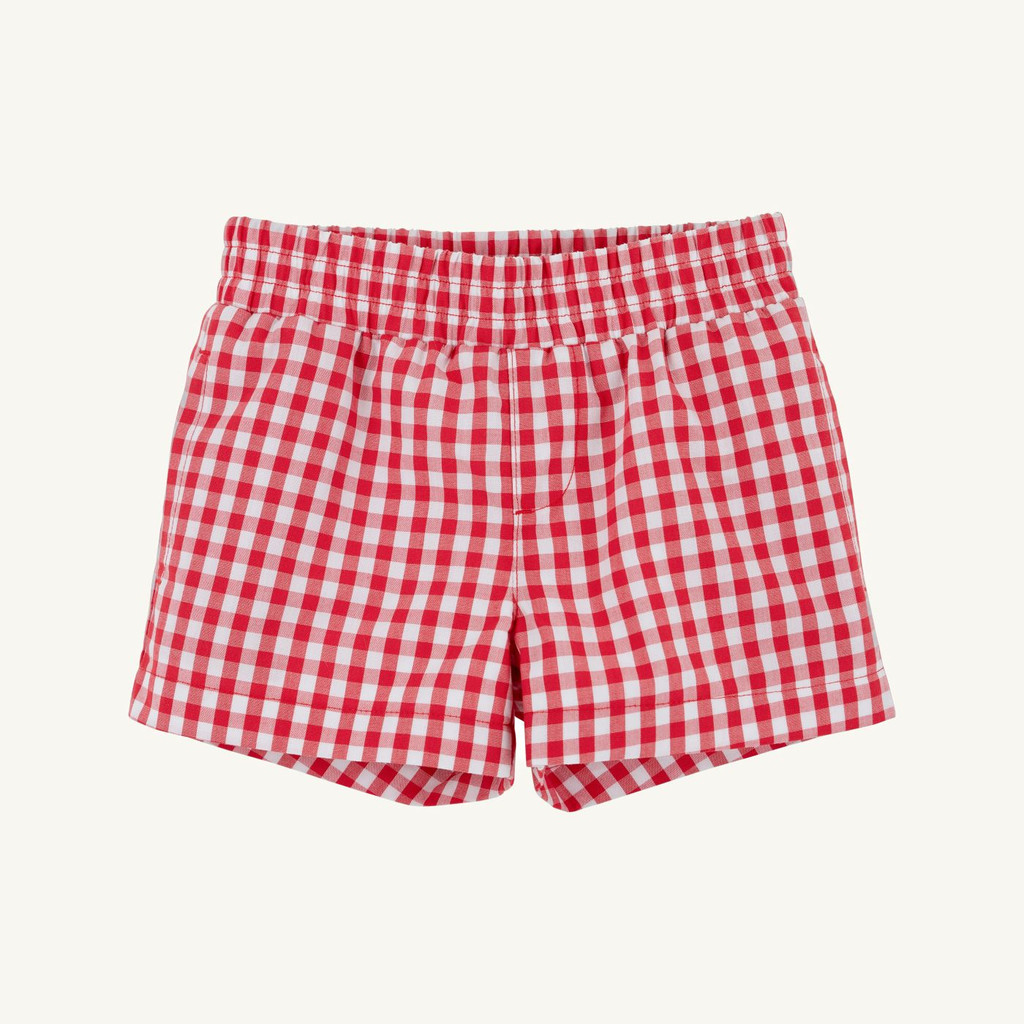 Sheffield Shorts - Richmond Red Gingham/Bellhaven Blue