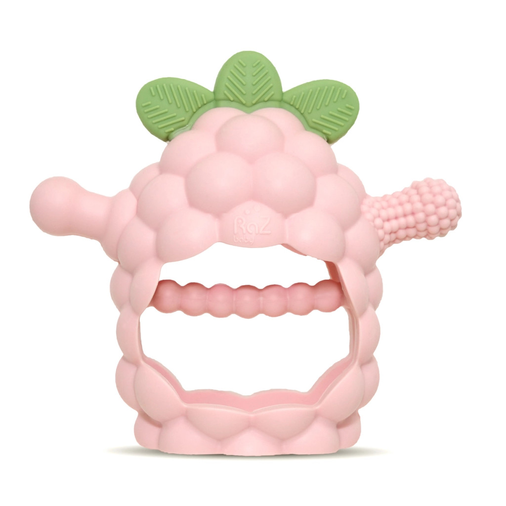 Razberry Grip Teething Toy - Pink